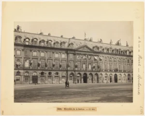 Façade du ministère de la Justice, place Vendôme à Paris, photo d'illustration