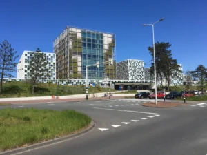 Le bâtiment de la Cour pénale internationale à La Haye