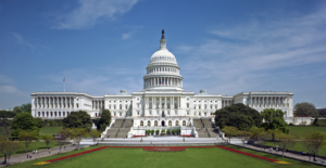 Le Capitole des Etats-Unis, siege du Congres et du Senat americain