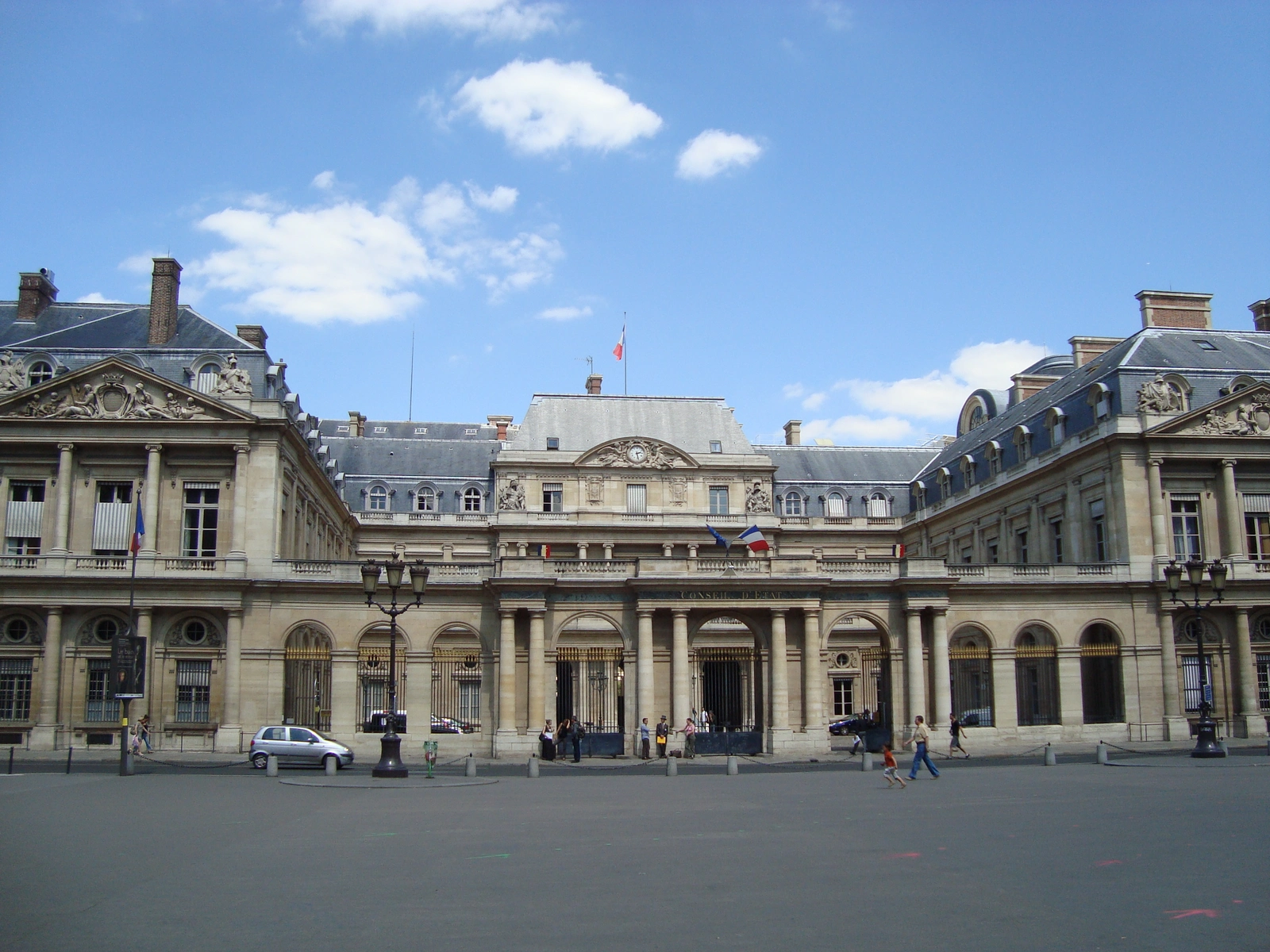 Le Conseil d'État, au Palais-Royal à Paris