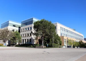 Siège d'Amgen à Thousand Oaks, Californie, photo d'illustration