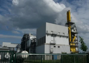 Station d'épuration industrielle du groupe chimique BASF, photo d'illustration